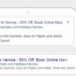 Verona holiday expanded text ad example