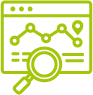 tracking and measurement icon
