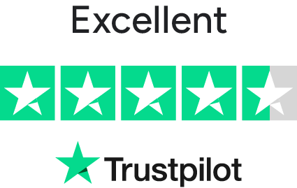 trust pilot - customer reviews graphic